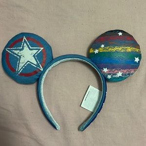Double sided marvel Mickey ears